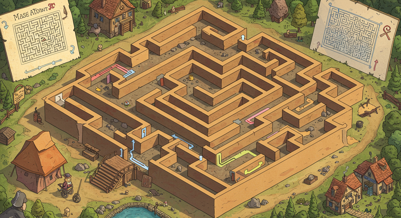 3D Maze Visualizations