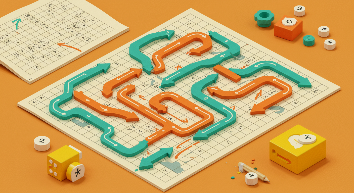 Math Maze Worksheets